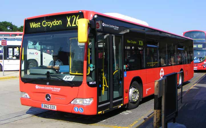 Epsom Coaches Mercedes Citaro MCL15